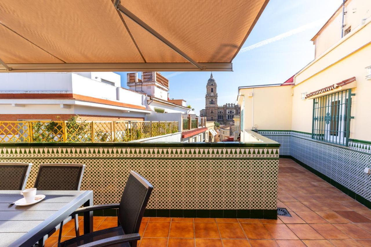 Maravilloso Ático en Pleno Centro Apartamento Málaga Exterior foto